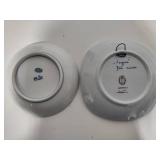 Blue & White Porcelain Trinket Dishes & Misc