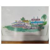 Gyotaku Artist Allen Weinbaum Limited Edition/Numbered Print of "Lor e Lei"