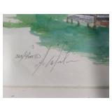 Gyotaku Artist Allen Weinbaum Limited Edition/Numbered Print of "Lor e Lei"