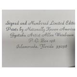 Gyotaku Artist Allen Weinbaum Limited Edition/Numbered Print of "Lor e Lei"