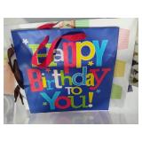 Bin of Gift Bags, Cards, Ribbons, Etc *New*