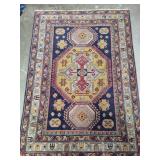 Kazak Hand Knotted Area Rug