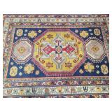 Kazak Hand Knotted Area Rug
