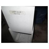 Metal drop box, tarp of unknown siz...