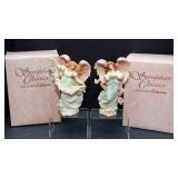 Set of 2 Seraphim Classics Angel Figurines – With Original Boxes (1996–1997)
