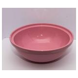 Large Pink Ceramic Dough Bowl – 14.5” Diameter