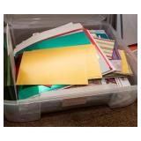 Scrapbooking Paper & Storage Containers