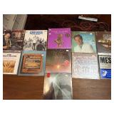 Many still sealed - Vintage religious and choral LP collection featuring recordings from the Mormon Tabernacle Choir, Philadelphia Orchestra, and various sacred and inspirational performances, along w