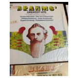 Brahms, Johann Strauss, Beethoven, Bernstein, and selections performed by the New York Philharmonic and Philadelphia Orchestra.