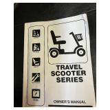 MSRP $1,500 Pride Go-Go Elite Traveller Plus 4 Wheel Mobility Scooter w/Charger & Basket, disassembles into 5 lightweight pieces for transport & storage, 300lb Cap. Adjustable Seat, Indoor Out