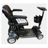 MSRP $1,500 Pride Go-Go Elite Traveller Plus 4 Wheel Mobility Scooter w/Charger & Basket, disassembles into 5 lightweight pieces for transport & storage, 300lb Cap. Adjustable Seat, Indoor Out
