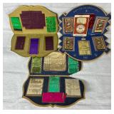 Vintage Sewing Collection - Includes Vintage Tin and Button Collection, Vintage Simplicity Patterns, Snaps and Eyelet Tool, Vintage Sewing Needle Cases, and Wooden Darning Egg