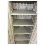 Rubbermaid Double Door Vertical Garage Storage Cabinets - Set of 3