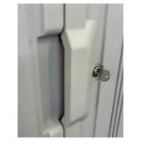Rubbermaid Double Door Vertical Garage Storage Cabinets - Set of 3