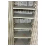 Rubbermaid Double Door Vertical Garage Storage Cabinets - Set of 3