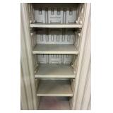 Rubbermaid Double Door Vertical Garage Storage Cabinets - Set of 3