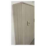 Rubbermaid Double Door Vertical Garage Storage Cabinets - Set of 3