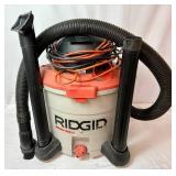 Ridgid Wet/Dry Vacuum 5 HP 12 Gallon with Attachments