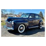 1946 Ford Super Deluxe Classic 4 Door Sedan with Additional Parts