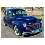 1946 Ford Super Deluxe Classic 4 Door Sedan with Additional Parts