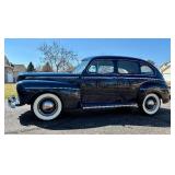 1946 Ford Super Deluxe Classic 4 Door Sedan with Additional Parts