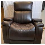Ashley Furniture Team Time Power Recliner with Power Adjustable Headrest LOT 2