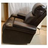 Ashley Furniture Team Time Power Recliner with Power Adjustable Headrest LOT 2