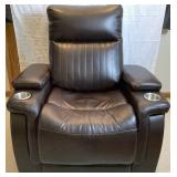 Ashley Furniture Team Time Power Recliner with Power Adjustable Headrest