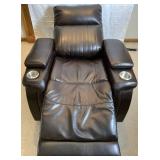 Ashley Furniture Team Time Power Recliner with Power Adjustable Headrest