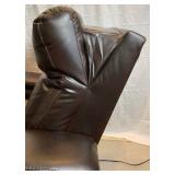 Ashley Furniture Team Time Power Recliner with Power Adjustable Headrest