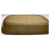 Pampered Chef Family Heritage Stoneware Rectangler Baker 17" x 11" and Casserole Baker 10" x 15"