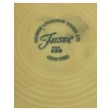 Vintage Fiesta Rimmed Bowls (4) and Temp-tations Ceramic Baker with Lid and Matching Tray