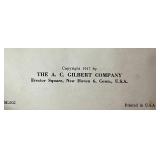 American Flyer 3/16" Scale Train Set from Gilbert Company with Original Instruction Booklet