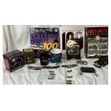 Harley Davidson Collectibles Lot - Books, Mugs, Replicas, Patches, Pins and More
