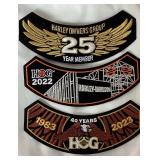 Harley Davidson Collectibles Lot - Books, Mugs, Replicas, Patches, Pins and More