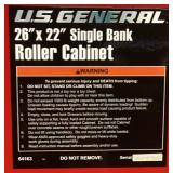 US General 2 Component Rolling Tool Chest - Model 64161 & 64163