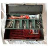Dremel Tool Bundle - Dremel Model 395, Dremel Accessories, Drill Bits, Hole Saws with Metal Tool Box