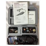 Dremel Tool Bundle - Dremel Model 395, Dremel Accessories, Drill Bits, Hole Saws with Metal Tool Box
