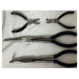 Sizable Collection of Pliers, Cutters, Vice Grips, Pipe Washers