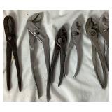 Sizable Collection of Pliers, Cutters, Vice Grips, Pipe Washers