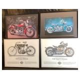 Harley Davidson Framed Prints, Clock, Manuals, Guides, and More