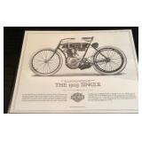 Harley Davidson Framed Prints, Clock, Manuals, Guides, and More