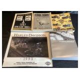 Harley Davidson Framed Prints, Clock, Manuals, Guides, and More