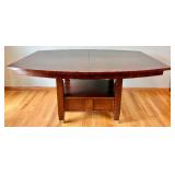 Extendable Dining Table with 4 Chairs