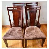 Extendable Dining Table with 4 Chairs