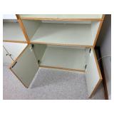 Three Matching MCM Authentic Bauhaus Cabinet System