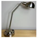Vintage Double Pedestal Roll Top Desk with Lamp