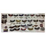 Vintage Collection of Harley Davidson Patches and Pins from 2000-2021