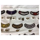 Vintage Collection of Harley Davidson Patches and Pins from 2000-2021