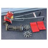 Mantis Gas Garden Tiller with Attachments Model 7222-03-03
